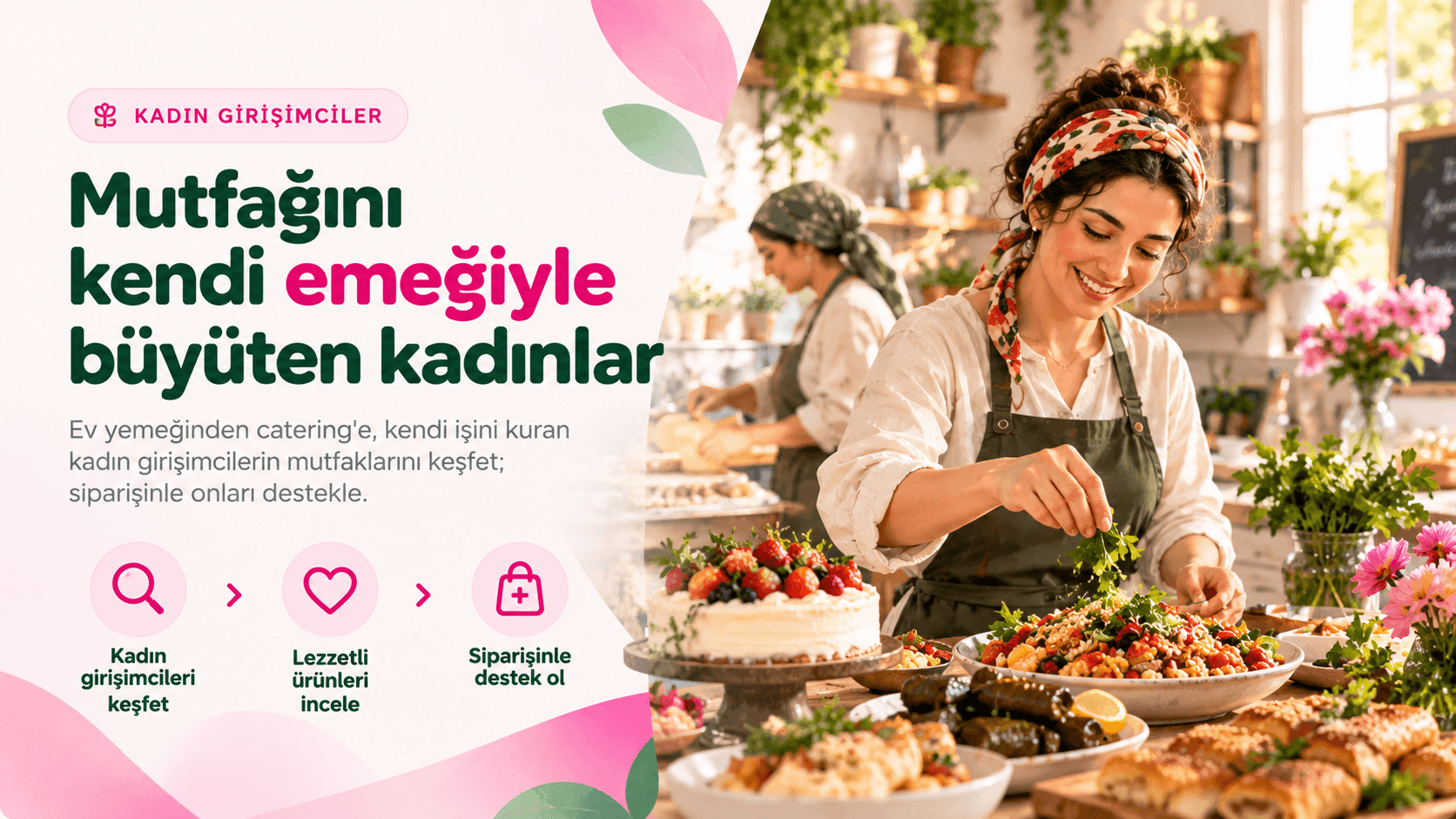 Mutfaktan'da Kadın Girişimci Dönemi Başladı!