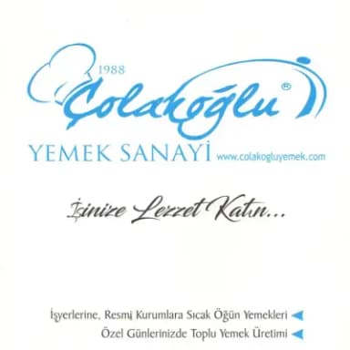 Çolakoğlu Yemek