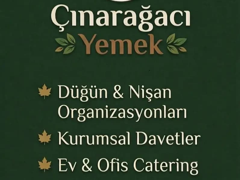 Çınarağacı Catering Yemek görsel 3
