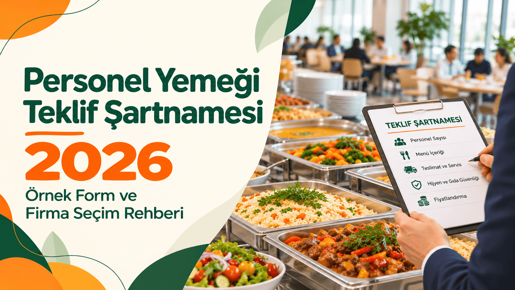 Personel Yemeği Teklif Şartnamesi 2026: Örnek Form ve Firma Seçim Rehberi